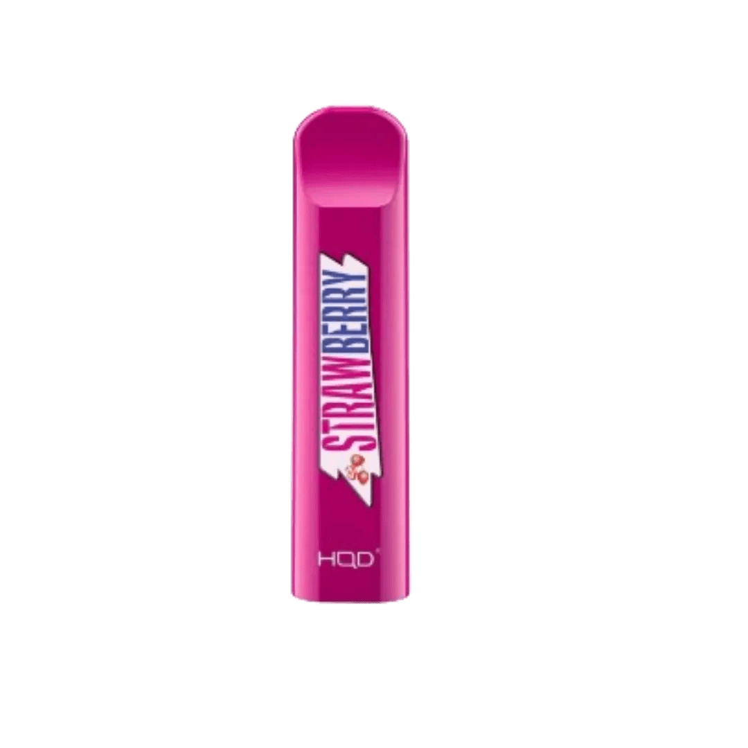 Strawberry HQD Cuvie v1 Disposable Vape - 300 Puffs
