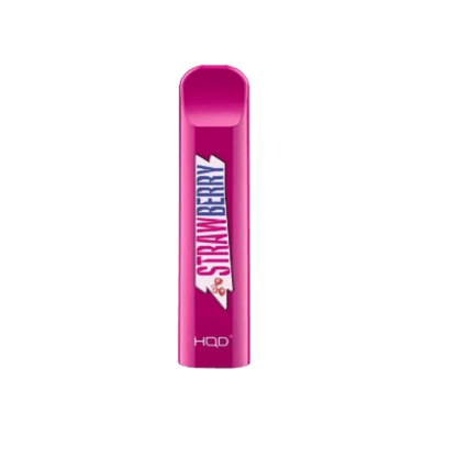 Strawberry HQD Cuvie v1 Disposable Vape - 300 Puffs
