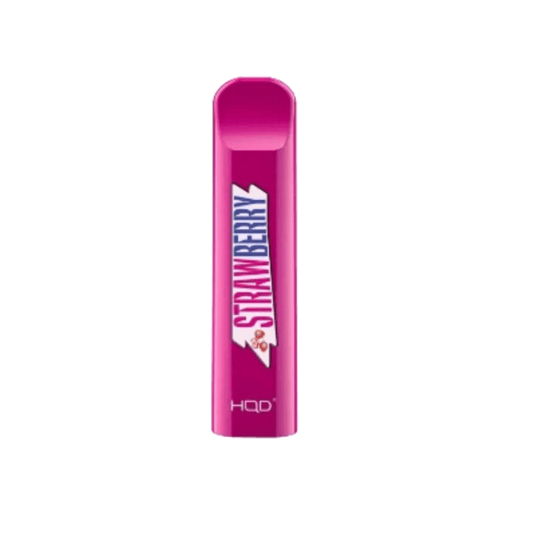 Strawberry HQD Cuvie v1 Disposable Vape - 300 Puffs